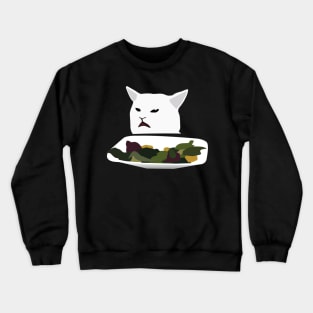 Salad Cat Crewneck Sweatshirt